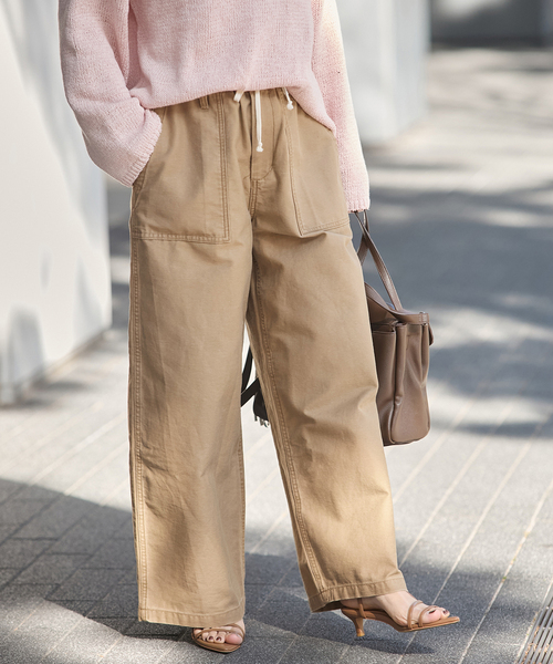 JOURNAL STANDARD(ジャーナルスタンダード)の「《WEB限定追加3》EASY Utility パンツ(その他パンツ・レディース・カーキ/ベージュ・38/36)」の14枚目の写真