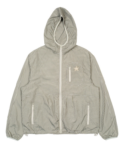 THECOLDESTMOMENT(ザコールデストモーメント)の「TCM starfish mini check windstopper (green)(ナイロンジャケット・レディース・その他・SMALL/MEDIUM/LARGE)」の1枚目の写真