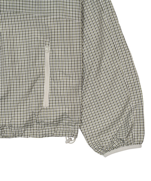 THECOLDESTMOMENT(ザコールデストモーメント)の「TCM starfish mini check windstopper (green)(ナイロンジャケット・レディース・その他・SMALL/MEDIUM/LARGE)」の5枚目の写真
