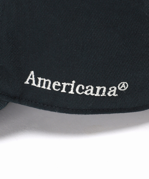 AMERICANA/アメリカーナ】別注 EMBROIDERY CAP（キャップ）｜AMERICANA