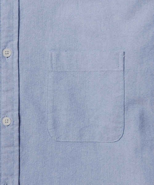 MUSINSA STANDARD（ムシンサスタンダード）の「ベーシックオックスフォードシャツ[ブルー]（シャツ/ブラウス・メンズ・その他・XX-LARGE/XXX-LARGE/SMALL/MEDIUM/LARGE/X-LARGE）」の6枚目の写真