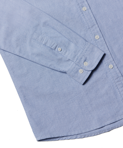 MUSINSA STANDARD（ムシンサスタンダード）の「ベーシックオックスフォードシャツ[ブルー]（シャツ/ブラウス・メンズ・その他・XX-LARGE/XXX-LARGE/SMALL/MEDIUM/LARGE/X-LARGE）」の7枚目の写真