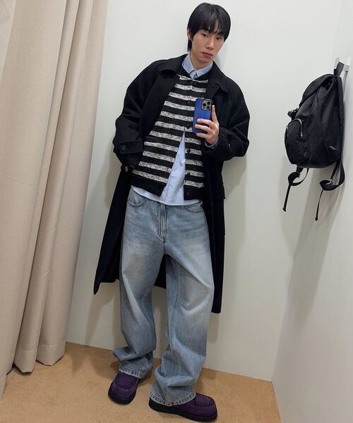 MUSINSA STANDARD（ムシンサスタンダード）の「ベーシックオックスフォードシャツ[ブルー]（シャツ/ブラウス・メンズ・その他・XX-LARGE/XXX-LARGE/SMALL/MEDIUM/LARGE/X-LARGE）」の11枚目の写真