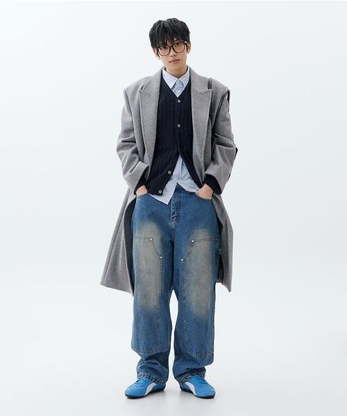 MUSINSA STANDARD（ムシンサスタンダード）の「ベーシックオックスフォードシャツ[ブルー]（シャツ/ブラウス・メンズ・その他・XX-LARGE/XXX-LARGE/SMALL/MEDIUM/LARGE/X-LARGE）」の15枚目の写真