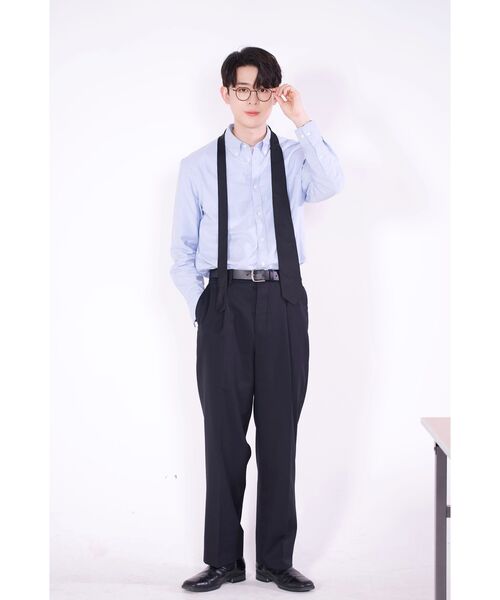 MUSINSA STANDARD（ムシンサスタンダード）の「ベーシックオックスフォードシャツ[ブルー]（シャツ/ブラウス・メンズ・その他・XX-LARGE/XXX-LARGE/SMALL/MEDIUM/LARGE/X-LARGE）」の22枚目の写真