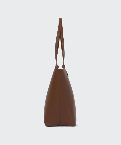 MUSINSA STANDARD WOMAN（ムシンサスタンダードウーマン）の「ウィメンズトラペーズショッパーバッグ[ブラウン]（ショルダーバッグ・レディース・その他・FREE）」の3枚目の写真