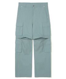 PARTIMENTO（パルティメント）の「ディタッチャブルマルチポケットカーゴパンツスカイブルー（その他パンツ）」