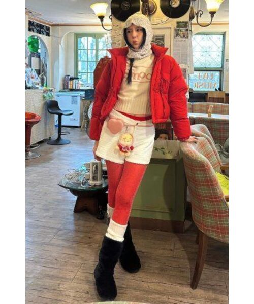 SINOON(シヌーン)の「SINOON PULLOVER KNIT (IVORY)(ニット/セーター・レディース・アイボリー・FREE)」の8枚目の写真