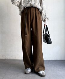 Chez toi（シェトワ）の「合皮ベルト付きパンツ（その他パンツ）」
