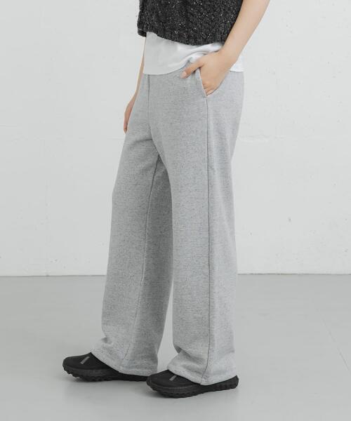 EKAL（エカル）の「反毛裏毛イージーパンツ（その他パンツ・レディース・グレー・ONE）」の2枚目の写真