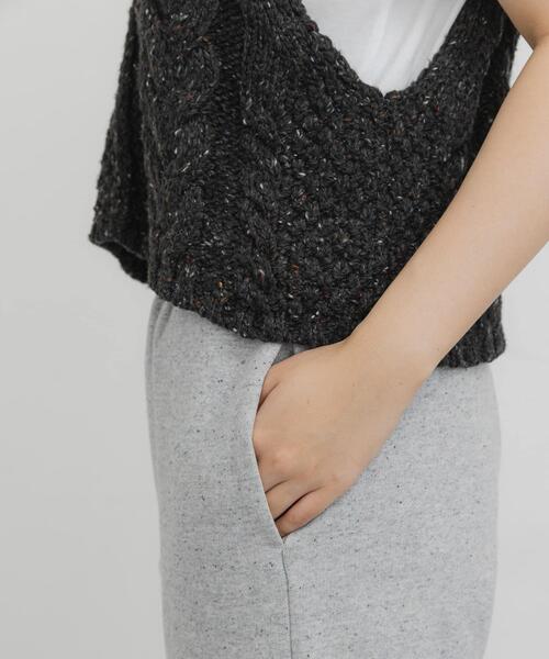 EKAL（エカル）の「反毛裏毛イージーパンツ（その他パンツ・レディース・グレー・ONE）」の12枚目の写真