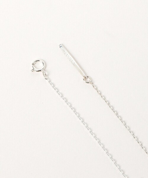 Demi-Luxe BEAMS（デミルクス ビームス）の「FIBULA / ラブラドライト×ホワイトパール×クリスタル ネックレス（ネックレス・レディース・シルバー・ONE SIZE）」の5枚目の写真