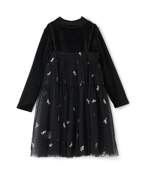 セール】カラーリリーチュールワンピースセット（ワンピース）｜kate