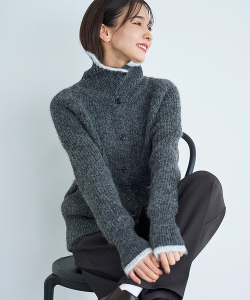 mil(ミル)の「裏ボア リラックスワイドパンツ【585117】(その他パンツ・レディース・チャコールグレー/ダークブラウン/モカ・FREE/S-Short/S-Regular/M-Short/M-Regular)」の15枚目の写真