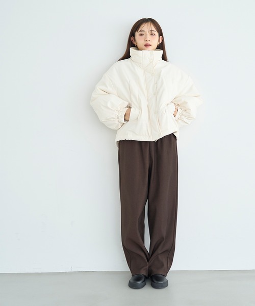 mil(ミル)の「裏ボア リラックスワイドパンツ【585117】(その他パンツ・レディース・チャコールグレー/ダークブラウン/モカ・FREE/S-Short/S-Regular/M-Short/M-Regular)」の22枚目の写真