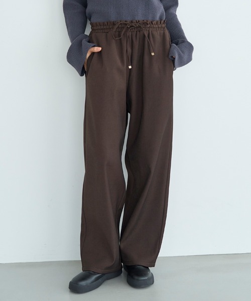 mil(ミル)の「裏ボア リラックスワイドパンツ【585117】(その他パンツ・レディース・チャコールグレー/ダークブラウン/モカ・FREE/S-Short/S-Regular/M-Short/M-Regular)」の20枚目の写真