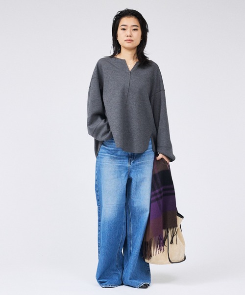 upper hights/アッパーハイツ】THE LIAM ハイライズワイドデニム