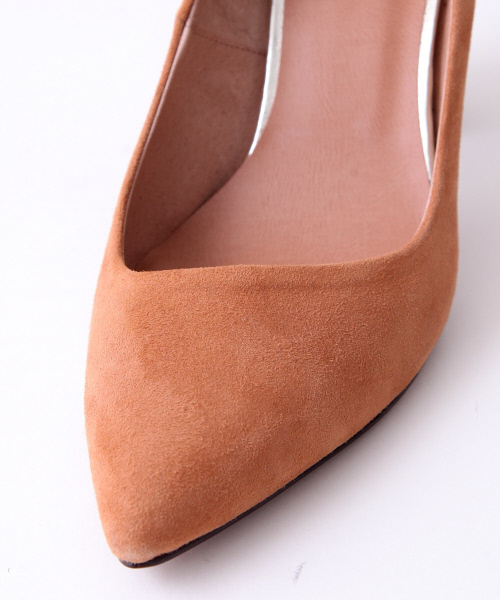 PICHE ABAHOUSE（ピシェ アバハウス）の「bianc カットポインテッドパンプス（パンプス・レディース・キャメル/ブルー/ブラック/パイソン・39/35/36/37/38/34/40）」の5枚目の写真