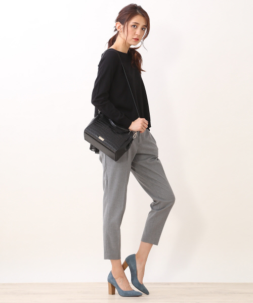 PICHE ABAHOUSE（ピシェ アバハウス）の「bianc カットポインテッドパンプス（パンプス・レディース・キャメル/ブルー/ブラック/パイソン・39/35/36/37/38/34/40）」の9枚目の写真