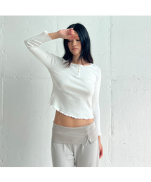 DEARSTALKER（ディアストーカー）の「D. BASIC POINTELLE HENLEY TEE - 4 COLOR（Tシャツ/カットソー）」