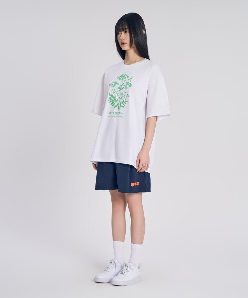 SLOW RECORD HOUSE(スローレコードハウス)の「ブルーミングフラワー 半袖Tシャツ_グリーン(Tシャツ/カットソー・レディース・その他・MEDIUM/SMALL)」の7枚目の写真