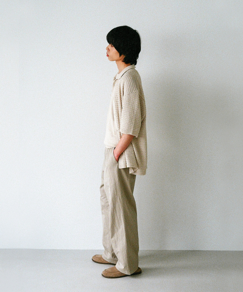 BLANKROOM(ブランクルーム)の「POTTER バンディングパンツ_ベージュ(その他パンツ・メンズ・その他・4/3/2/1)」の2枚目の写真