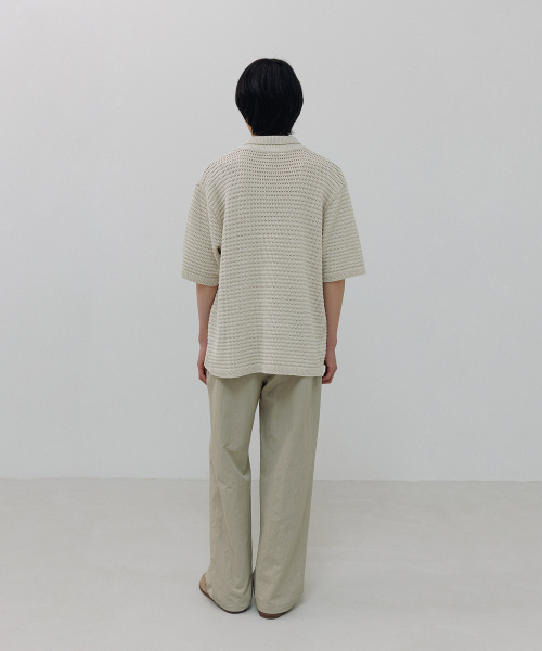 BLANKROOM(ブランクルーム)の「POTTER バンディングパンツ_ベージュ(その他パンツ・メンズ・その他・4/3/2/1)」の4枚目の写真