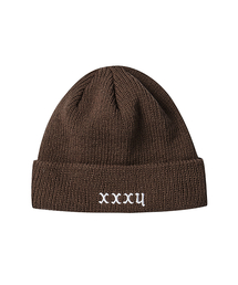 LMN3011（エルエムエヌ3011）の「Signature Lettering Beanie - Brown（ニットキャップ/ビーニー）」