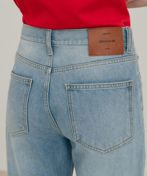 SSIN AND LEE(シンアンドリー)の「(W)サントリーニビレッジターンアップデニムパンツ(デニムパンツ・レディース・その他・SMALL/X-SMALL)」の4枚目の写真
