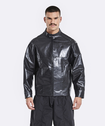 51%（フィフティーワンパーセント）の「Banding rider leather jacket - Black（ライダースジャケット）」