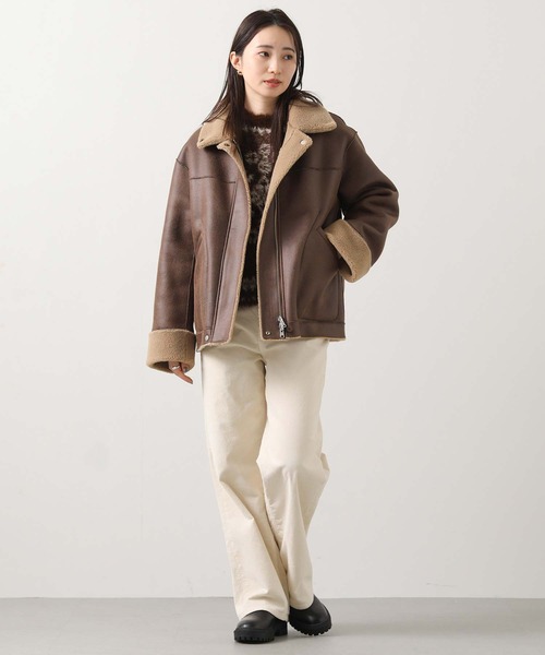 Liyoca（リヨカ）の「シャギーノルディックニット（ニット/セーター・レディース・ブラウン・FREE）」の19枚目の写真