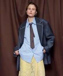 Striped Tie Shirt/ストライプネクタイシャツ