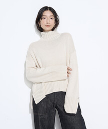 COMME CA Wardrobe | 天竺編 ハイネックニットプルオーバー(ニット/セーター)