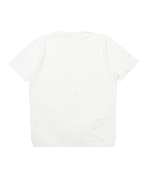 SOLEW(ソル)の「ラウンドショートスリーブスウェット_オフホワイト(ニット/セーター・メンズ・その他・SMALL/MEDIUM/LARGE)」の2枚目の写真