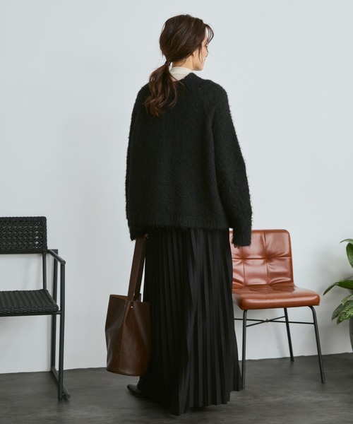 Libra Cue(リブラ キュー)の「プリーツフレアスカート(スカート・レディース・アイボリー/グレー/ブラック・FREE)」の21枚目の写真