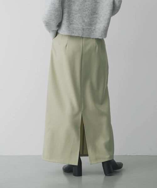 SENSE OF PLACE by URBAN RESEARCH(センスオブプレイスバイアーバンリサーチ)の「ベルトデザインペンシルスカート(スカート・レディース・アイボリー/ブラック/ベージュ・MEDIUM/SMALL)」の14枚目の写真