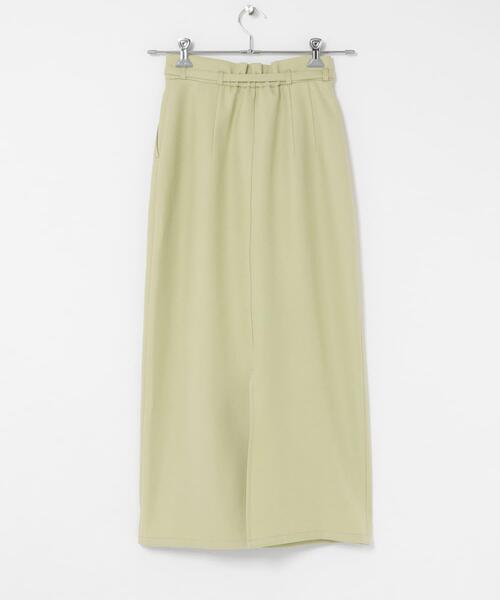 SENSE OF PLACE by URBAN RESEARCH(センスオブプレイスバイアーバンリサーチ)の「ベルトデザインペンシルスカート(スカート・レディース・アイボリー/ブラック/ベージュ・MEDIUM/SMALL)」の21枚目の写真