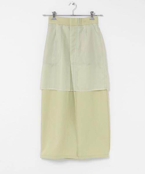 SENSE OF PLACE by URBAN RESEARCH(センスオブプレイスバイアーバンリサーチ)の「ベルトデザインペンシルスカート(スカート・レディース・アイボリー/ブラック/ベージュ・MEDIUM/SMALL)」の22枚目の写真