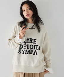 BARNYARDSTORM | BARNYARDSTORM / ルーズシルエットロゴニット / ハンドウォッシャブル【WEB限定カラー】(ニット/セーター)