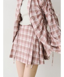 ギャザーリボンジャケットミニワンピース【セットアップ対応】 春服