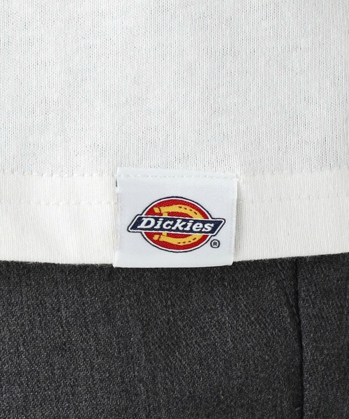 Dickies(ディッキーズ)の「Dickies/ディッキーズ ヘンリーネック エンブレムTシャツ/半袖Tシャツ(Tシャツ/カットソー・メンズ・ダークブラウン/ホワイト/ブラック・X-LARGE/LARGE/MEDIUM)」の20枚目の写真