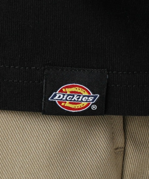 Dickies(ディッキーズ)の「Dickies/ディッキーズ ヘンリーネック エンブレムTシャツ/半袖Tシャツ(Tシャツ/カットソー・メンズ・ダークブラウン/ホワイト/ブラック・X-LARGE/LARGE/MEDIUM)」の13枚目の写真