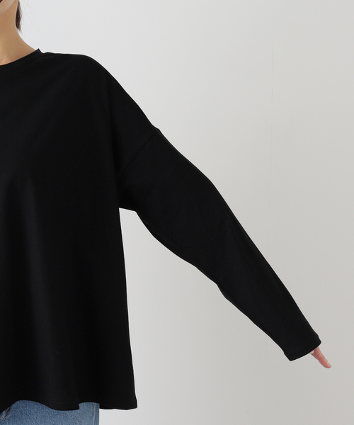 JOURNAL STANDARD LUXE（ジャーナルスタンダード　ラックス）の「ジャージ プル（Tシャツ/カットソー・レディース・グレー/ブラック/ホワイト・FREE）」の11枚目の写真