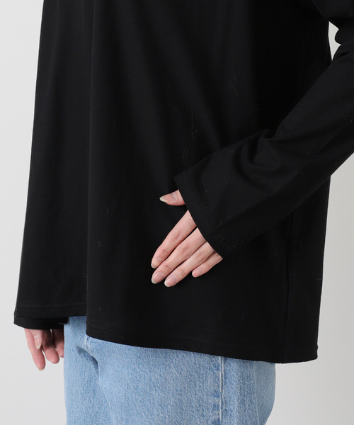 JOURNAL STANDARD LUXE（ジャーナルスタンダード　ラックス）の「ジャージ プル（Tシャツ/カットソー・レディース・グレー/ブラック/ホワイト・FREE）」の12枚目の写真