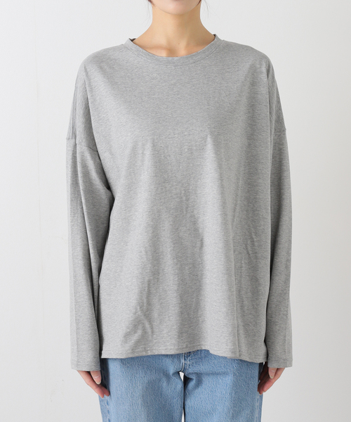 JOURNAL STANDARD LUXE（ジャーナルスタンダード　ラックス）の「ジャージ プル（Tシャツ/カットソー・レディース・グレー/ブラック/ホワイト・FREE）」の17枚目の写真