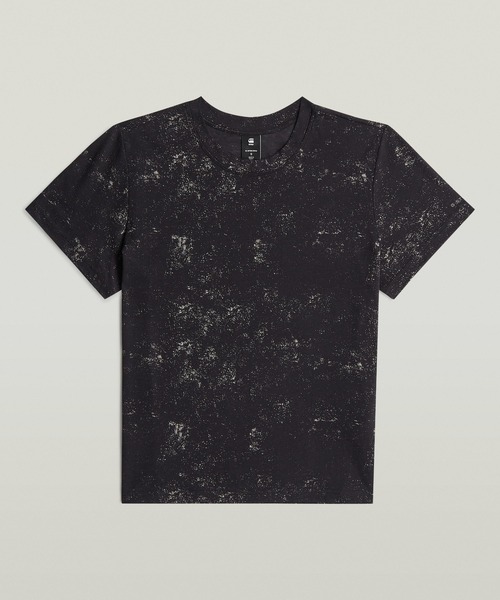 G-STAR（ジースター）の「Allover Print T-Shirt/総柄プリントレギュラーフィットクルーネックTシャツ（Tシャツ/カットソー・レディース・ブラック系その他/ブルー系その他・X-SMALL/SMALL/MEDIUM）」の12枚目の写真
