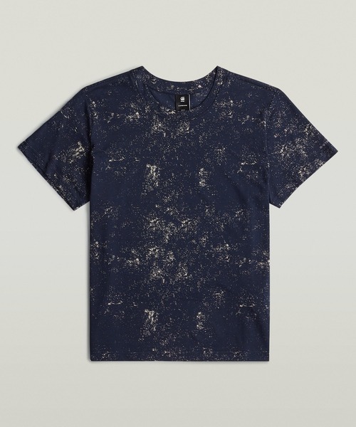 G-STAR（ジースター）の「Allover Print T-Shirt/総柄プリントレギュラーフィットクルーネックTシャツ（Tシャツ/カットソー・レディース・ブラック系その他/ブルー系その他・X-SMALL/SMALL/MEDIUM）」の10枚目の写真