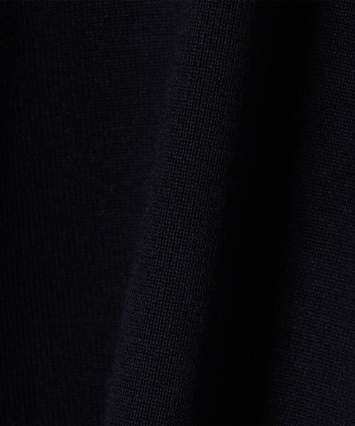 SHIPS(シップス)の「SHIPS Primary Navy Label:〈手洗い可能〉シルク混 レース 襟 プルオーバー(ニット/セーター・レディース・オフホワイト/ネイビー・ONE SIZE)」の13枚目の写真