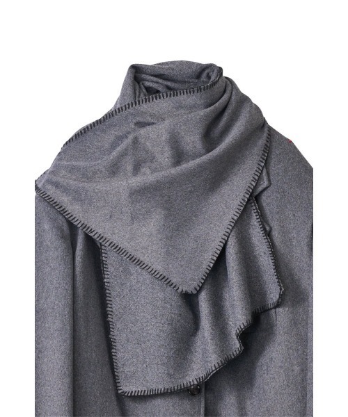 muffler overlay jacket(unisex)（テーラードジャケット）｜Knuth Marf