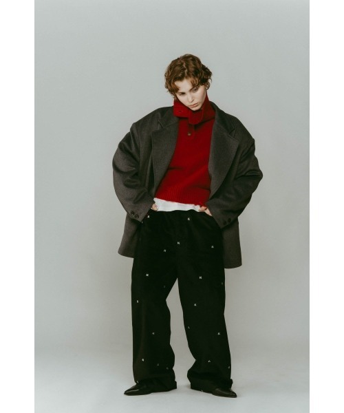 muffler overlay jacket(unisex)（テーラードジャケット）｜Knuth Marf